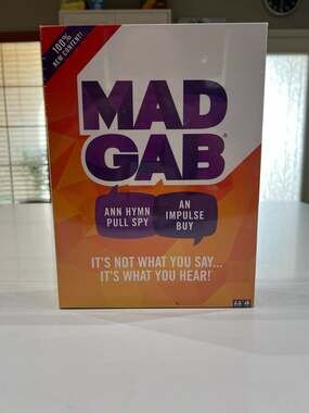 Sealed NEW Mad Gab Mattel Party Card Game 2017 Edition Ages 12+ 2-12 Players